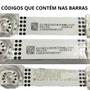 Imagem de Kit 2 Barras Led Compatível TV Philips 50PUG7408/78 210BZ16D0B33KLBL00Z