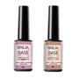 Imagem de Kit 2 Base Gel Niveladora Blindagem Unhas 10ml   - Brilia