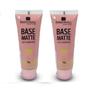 Imagem de Kit 2 Base Matte Cor 02 Bege Claro 35gr - Ramona Make Up