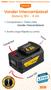 Imagem de Kit 2 Bateria Íons De Lítio 4ah 18v Vonder Intercambiável Compatível com DWT