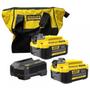 Imagem de Kit 2 Baterias 20v Max 4ah C/ Carregador Bivolt Scb244ck-br