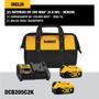 Imagem de Kit 2 Baterias 20V Max 5.0Ah + Carregador DCB115 Bivolt e Bolsa de Transporte DCB205C2K-BR - DeWALT