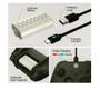 Imagem de Kit 2 Baterias p/ Controle SERIES S / X TYX-0634B Com Cabo 3 Metros Branca