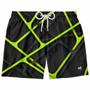 Imagem de Kit 2 Bermuda Masculina Estilosa Estampada Surf Boardshort Verão Moda Casual Fitness Tactel