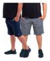 Imagem de Kit 2 Bermuda Masculina Short Plus Size Tactel Premium com Elastano