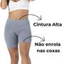 Imagem de Kit 2 Bermuda Térmica Short Térmico Esportivo Feminino sem Costura Anti Assadura Academia Corrida