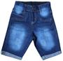 Imagem de Kit 2 Bermudas Jeans Infantil Roupa Masculino Short Menino