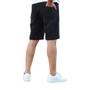 Imagem de Kit 2 Bermudas JEANS LISA  Masculinas Casual Elastano Short Slim Preta Azul Azul Claro 1046