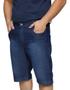 Imagem de Kit 2 Bermudas Jeans Masculina Lycra Elastano  Slim Premium Algodão  48 ao 56