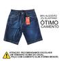 Imagem de Kit 2 Bermudas Jeans Masculina Shorts Jeans Moda Casual Básica  Elástano Direto da Fábrica