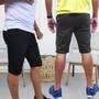 Imagem de Kit 2 Bermudas Masculina Brim Plus Size Esporte Fino Social