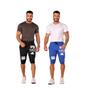 Imagem de Kit 2 Bermudas Masculina Jogger Moletom New York Academia