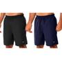 Imagem de Kit 2 Bermudas Mizuno Bas Rip Stop 3 Masculina