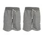 Imagem de KIT 2 Bermudas Moletom Plus Size Masculina