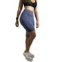 Imagem de Kit 2 Bermudas Plus Size Heide Ribeiro Suplex com Bolso Esportes