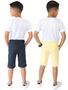 Imagem de Kit 2 Bermudas Sarja jeans Masculina Infantil Confortável