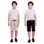 Imagem de Kit 2 Bermudas Shorts Infantil Menino