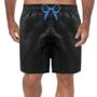 Imagem de Kit 2 Bermudas Tactel Shorts Masculinos Praia Atacado Preto