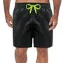 Imagem de Kit 2 Bermudas Tactel Shorts Masculinos Praia Atacado Preto