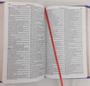 Imagem de Kit 2 biblia slim ultrafina com ajudas adicionais e harpa - capa luxo preta + marrom