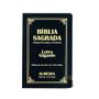 Imagem de Kit 2 Biblias Sagrada Letra Gigante Luxo Popular - Preta - Com Harpa - RC