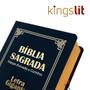 Imagem de Kit 2 Biblias Sagrada Letra Gigante Luxo Popular - Preta e Pink - Com Harpa - RC