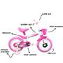 Imagem de Kit 2 Bicicleta Tk3 Trank Arco iris Infantil ARO 12 Bike para Crianças