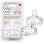 Imagem de Kit 2 Bicos Para Mamadeira Easy Flow Pétala Fluxo 4 +6m Buba