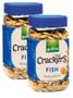 Imagem de kit 2 Biscoitos Aperitivo MINI FISH CRACKERS GULLóN 350g