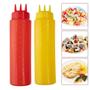 Imagem de Kit 2 Bisnagas Mostarda Ketchup Para Lanche Molhos 650ml