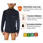 Imagem de Kit 2 Blusa Camiseta Proteção Uv50 Solar Infantil Juvenil