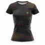 Imagem de Kit 2 Blusa Feminina Academia Camisa Fitness Musculação Caminhada Bike Proteção UV ante suor