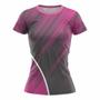 Imagem de Kit 2 Blusa Feminina Academia Fitness Camisa Caminhada Dry fit Camiseta Treino ante suor