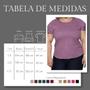 Imagem de Kit 2 Blusa Suede T-Shirt Feminina Manga com Babados Plus Size