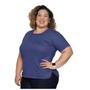 Imagem de Kit 2 Blusa Suede T-Shirt Feminina Manga com Babados Plus Size