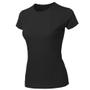 Imagem de Kit 2 Blusas Feminina Camiseta Lisa Básica Algodão Camisa Baby Look