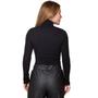 Imagem de Kit 2 Blusas Feminina Manga Longa Gola Alta Cacharrel de Viscose