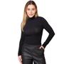 Imagem de Kit 2 Blusas Feminina Manga Longa Gola Alta Cacharrel de Viscose