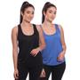 Imagem de Kit 2 Blusas Regata Nadador Acadamia Camiseta Camisa Esportiva Dry Fitness Esporte