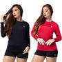 Imagem de Kit 2 Blusas Termicas Feminina Uv50+ Segunda Pele Proteção Solar