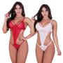 Imagem de Kit 2 Body Rendado Sexy Com Strapy Lingerie Sensual