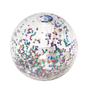 Imagem de Kit 2 Bolas Inflaveis com Glitter + 2 Boias Inflaveis com Glitter 80 Cm Mor