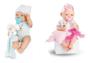 Imagem de Kit 2 Bonecas Gêmeos Bebezinho Real - Meu Bebezinho De Verdade Menina e Menino - Roma Brinquedos
