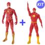 Imagem de Kit 2 Bonecos The Flash Figura de Ação DC - 30cm e 24cm