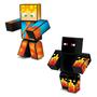 Imagem de Kit 2 Bonecos Turma Problems Athos Lopers Minecraft 25cm