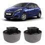 Imagem de Kit 2 Borracha Bandeja Dianteira Peugeot 208 2013 2014 2015