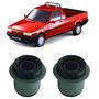 Imagem de Kit 2 Borracha Leque Traseira Fiat Fiorino Pickup 1986/1988