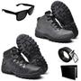 Imagem de Kit 2 Bota Coturno Adventure Masculino Cat skill + Oculos + Carteira + Cinto