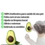 Imagem de Kit 2 - Brinquedo Abacate Para Gatos Com Erva Catnip Gato - Natural