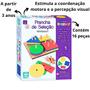 Imagem de Kit 2 Brinquedo Didatico Prancha De Seleção Interativa Para Coordenação Motora Peças De Encaixar E Jogo Da Memória Veícu